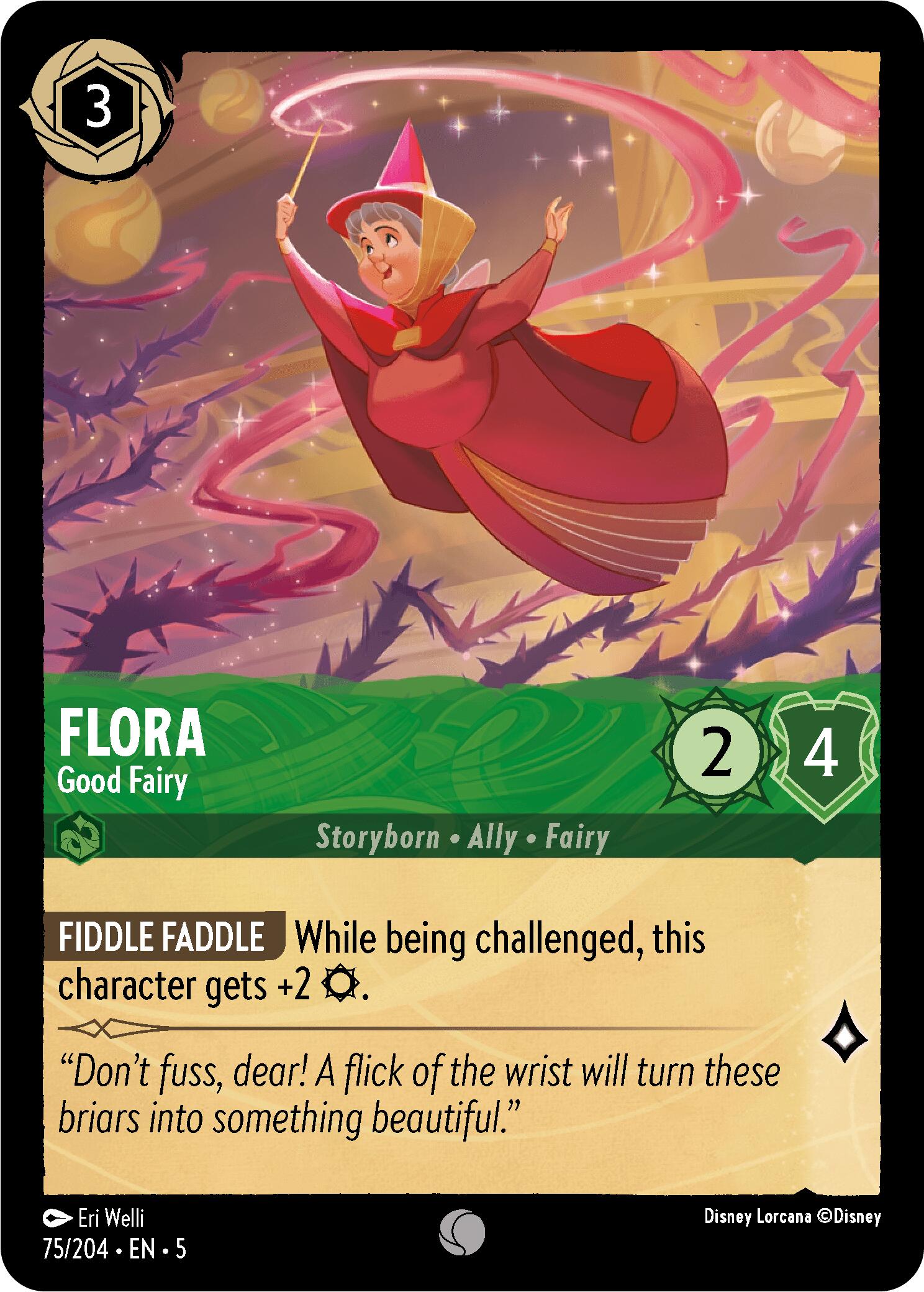 Flora - Good Fairy (75/204) [Shimmering Skies] | Rock City Comics