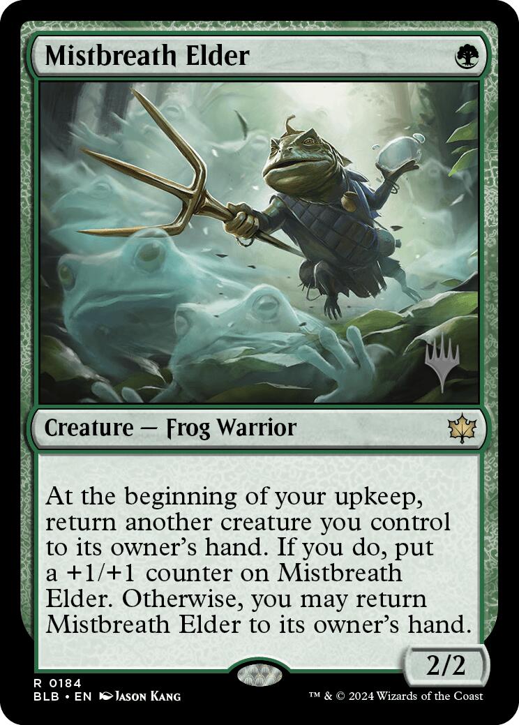 Mistbreath Elder (Promo Pack) [Bloomburrow Promos] | Rock City Comics