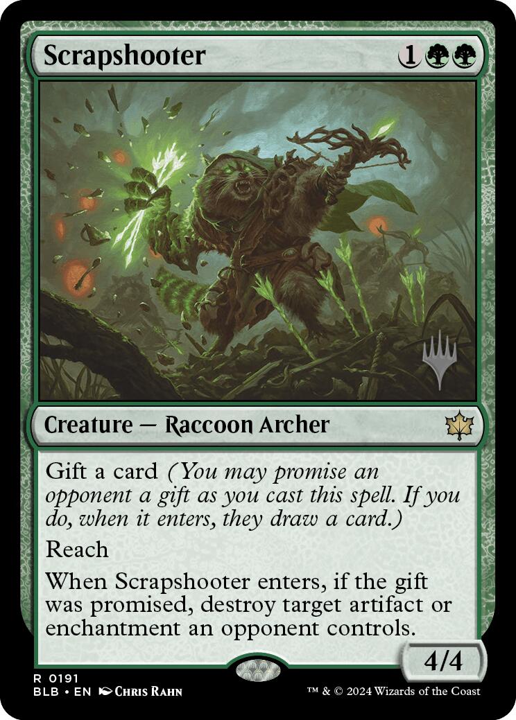 Scrapshooter (Promo Pack) [Bloomburrow Promos] | Rock City Comics