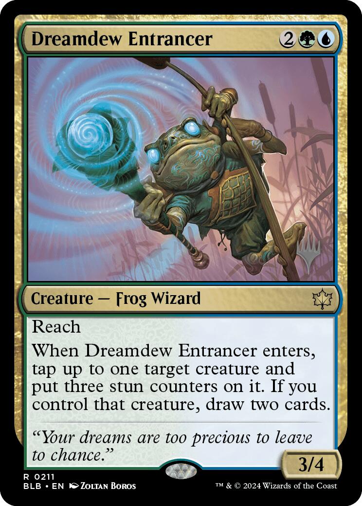 Dreamdew Entrancer (Promo Pack) [Bloomburrow Promos] | Rock City Comics