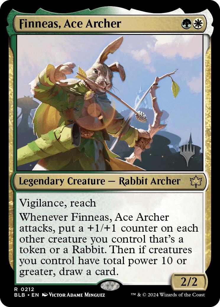 Finneas, Ace Archer (Promo Pack) [Bloomburrow Promos] | Rock City Comics