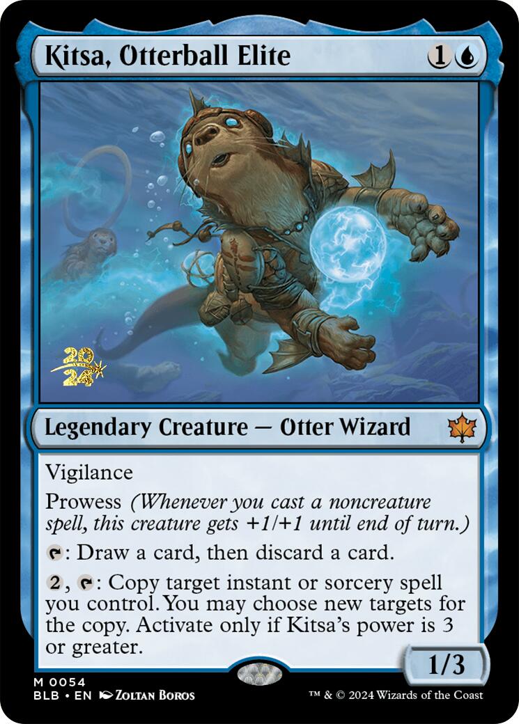 Kitsa, Otterball Elite [Bloomburrow Prerelease Promos] | Rock City Comics