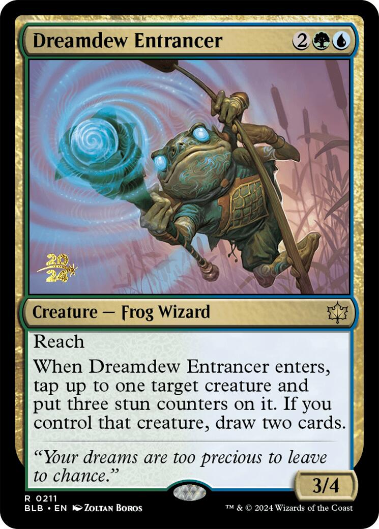 Dreamdew Entrancer [Bloomburrow Prerelease Promos] | Rock City Comics