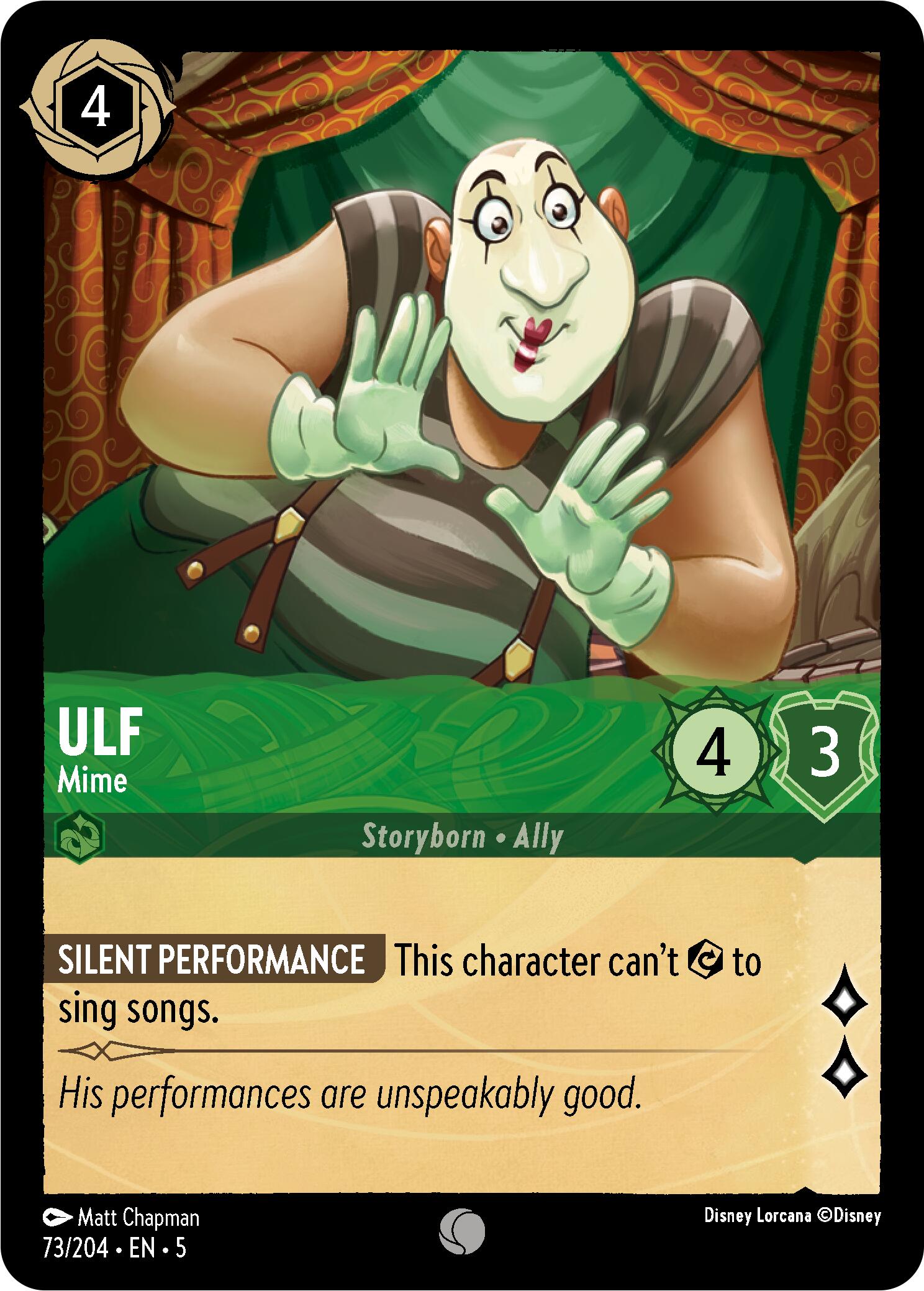 Ulf - Mime (73/204) [Shimmering Skies] | Rock City Comics
