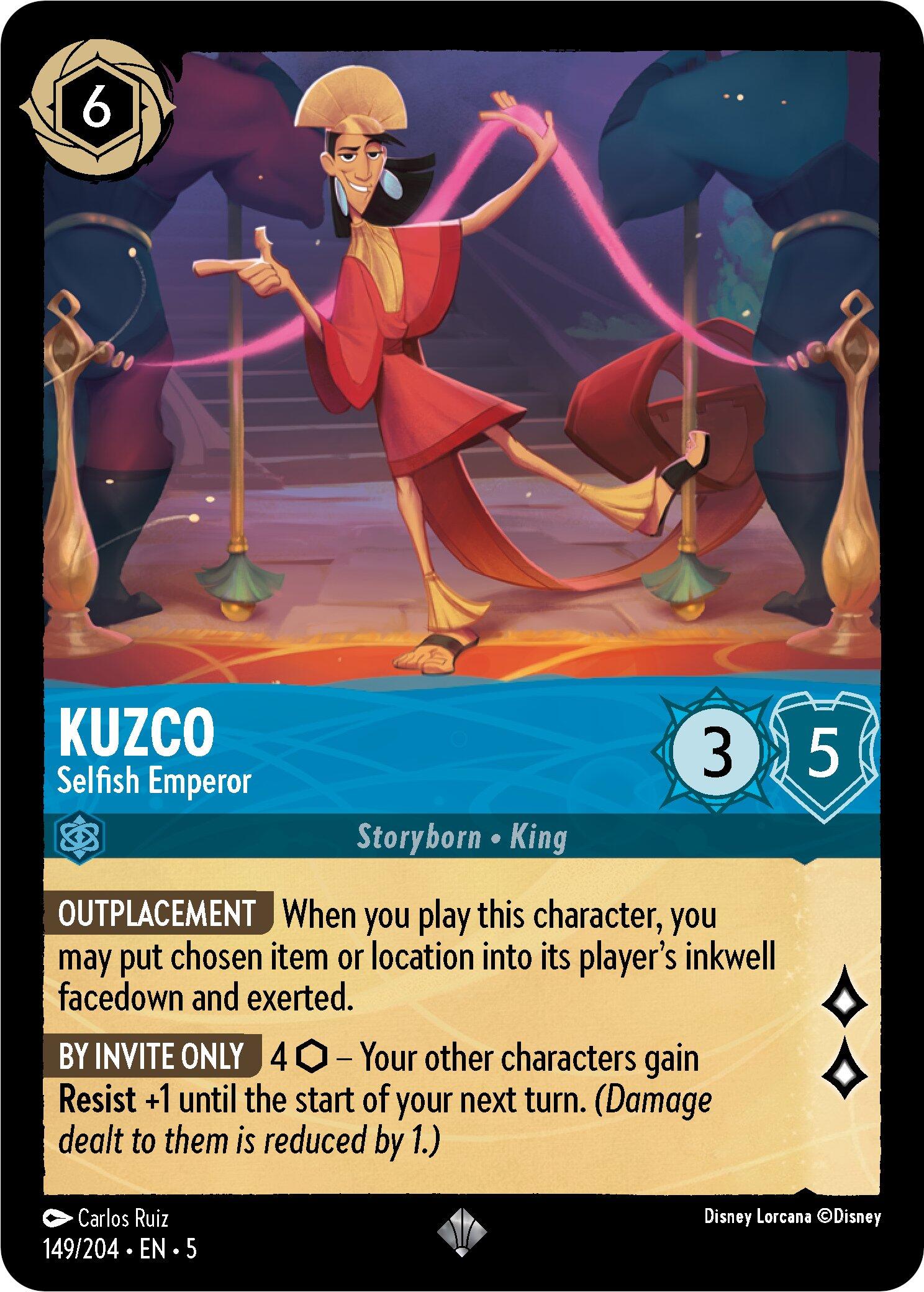 Kuzco - Selfish Emperor (149/204) [Shimmering Skies] | Rock City Comics