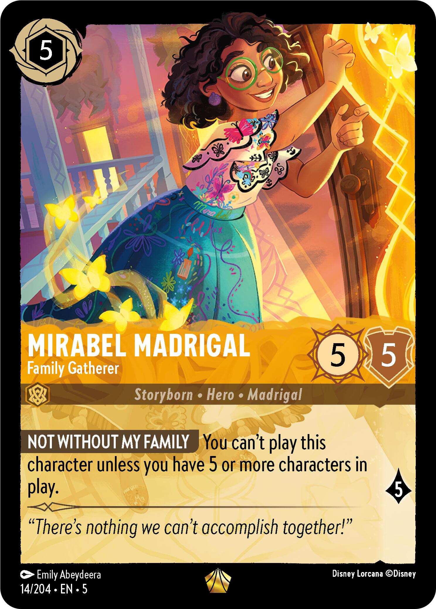 Mirabel Madrigal - Family Gatherer (14/204) [Shimmering Skies] | Rock City Comics