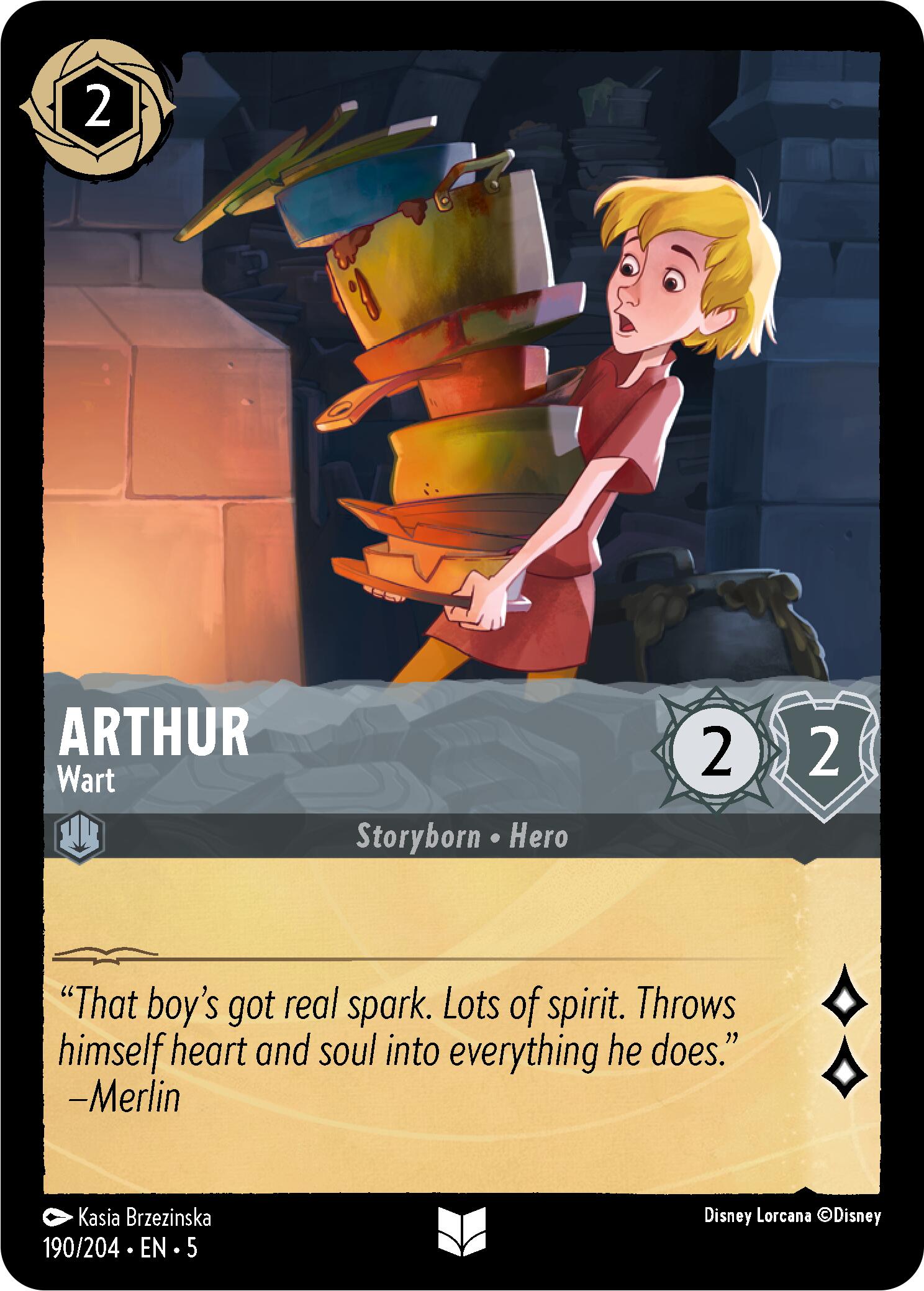 Arthur - Wart (190/204) [Shimmering Skies] | Rock City Comics