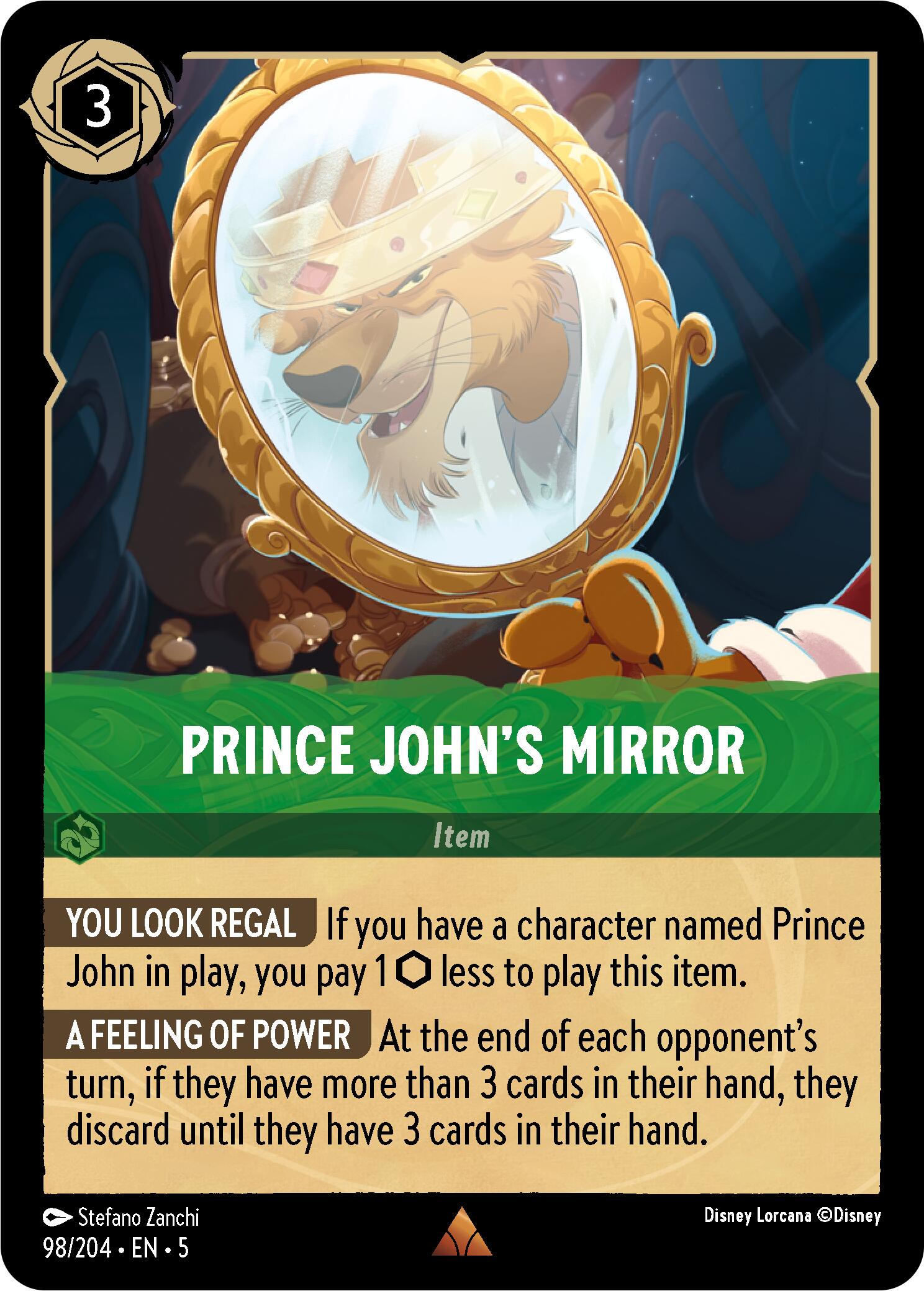 Prince John's Mirror (98/204) [Shimmering Skies] | Rock City Comics