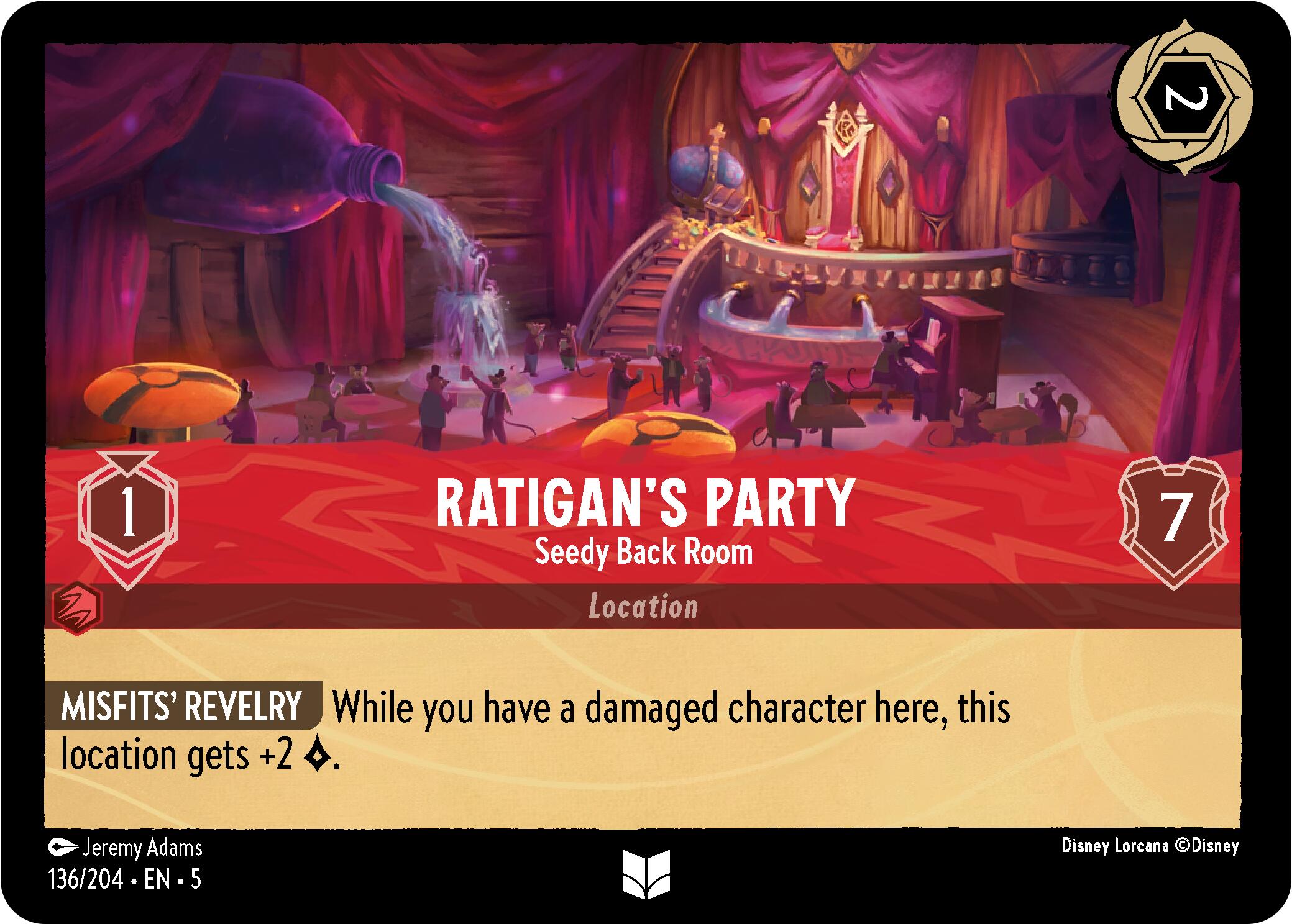 Ratigan's Party - Seedy Back Room (136/204) [Shimmering Skies] | Rock City Comics