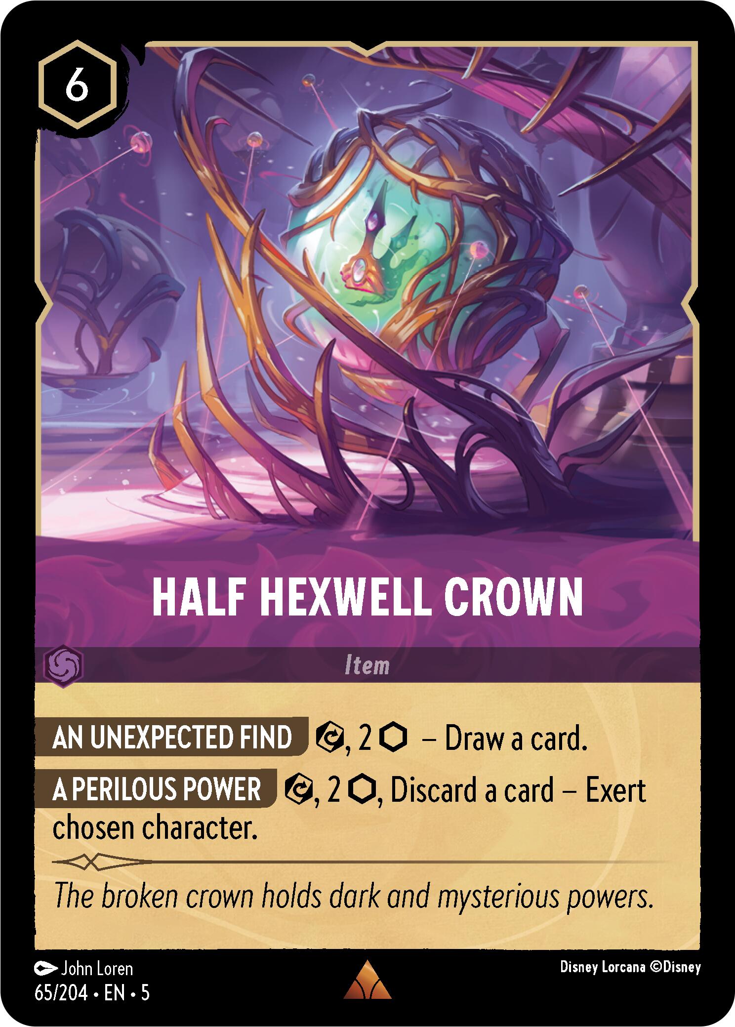 Half Hexwell Crown (65/204) [Shimmering Skies] | Rock City Comics