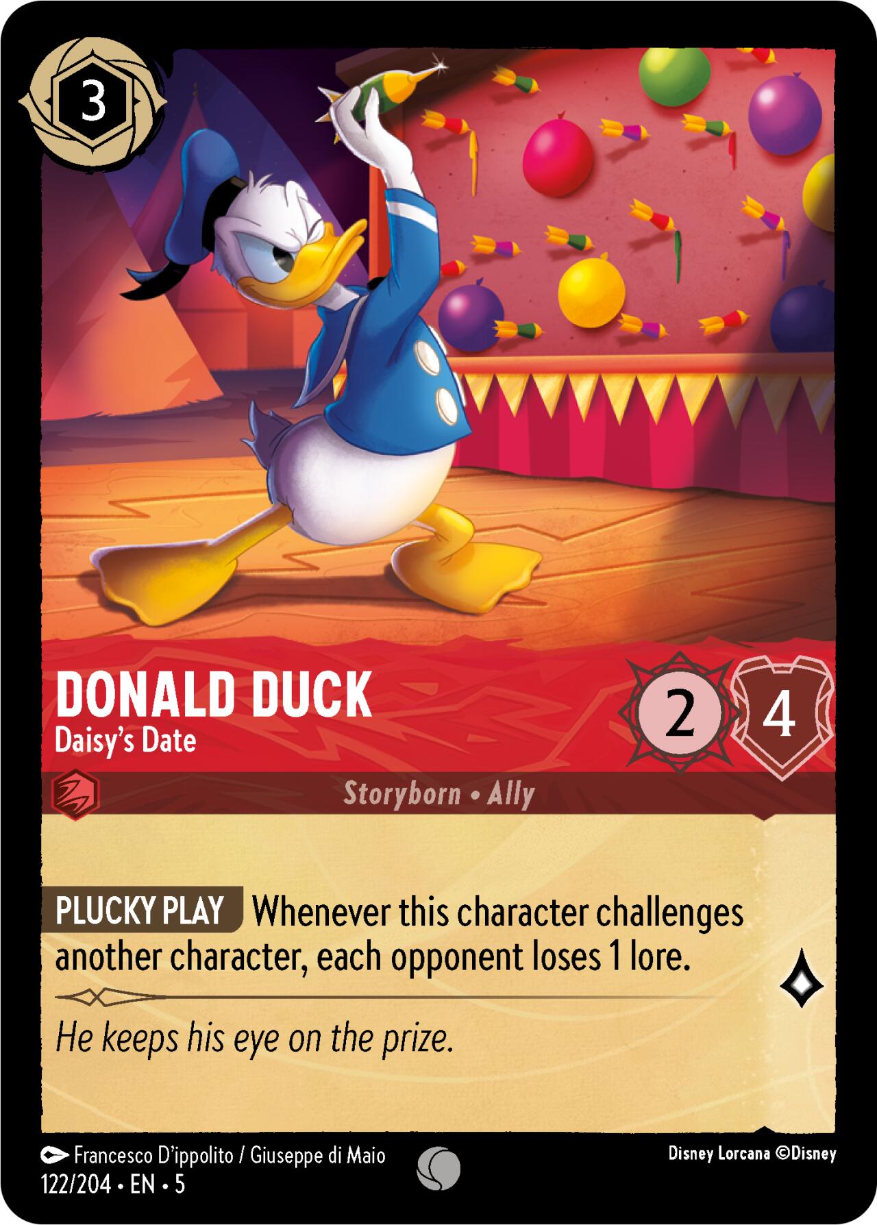 Donald Duck - Daisy's Date (122/204) [Shimmering Skies] | Rock City Comics