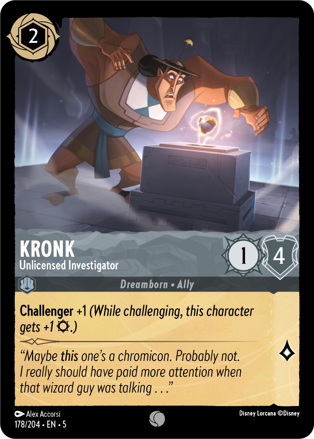 Kronk - Unlicensed Investigator (178/204) [Shimmering Skies] | Rock City Comics