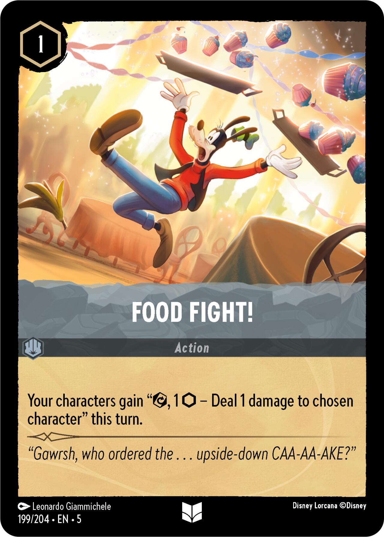 Food Fight! (199/204) [Shimmering Skies] | Rock City Comics
