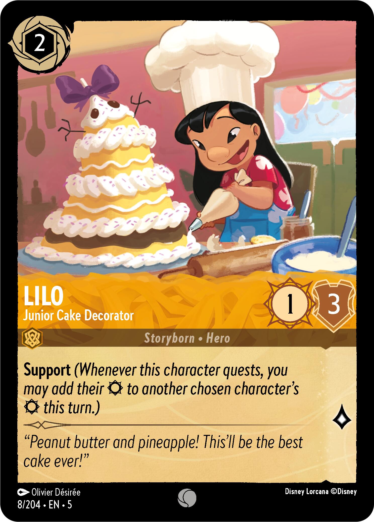 Lilo - Junior Cake Decorator (8/204) [Shimmering Skies] | Rock City Comics