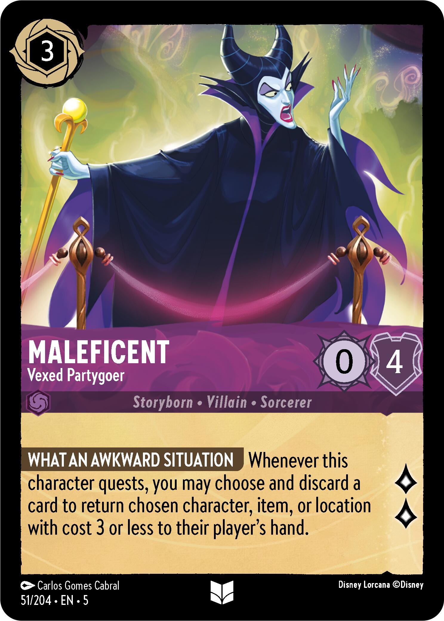 Maleficent - Vexed Partygoer (51/204) [Shimmering Skies] | Rock City Comics