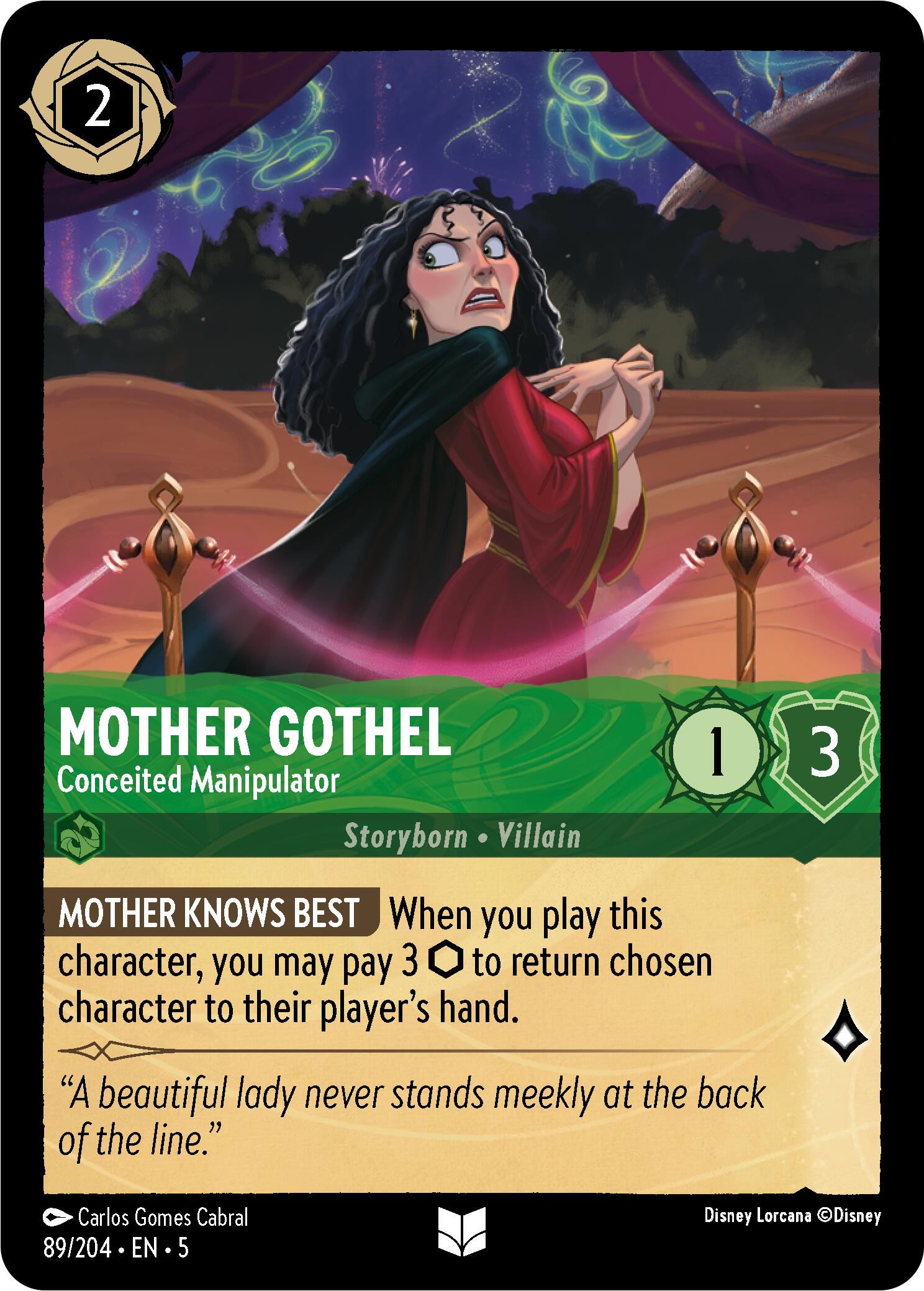 Mother Gothel - Conceited Manipulator (89/204) [Shimmering Skies] | Rock City Comics