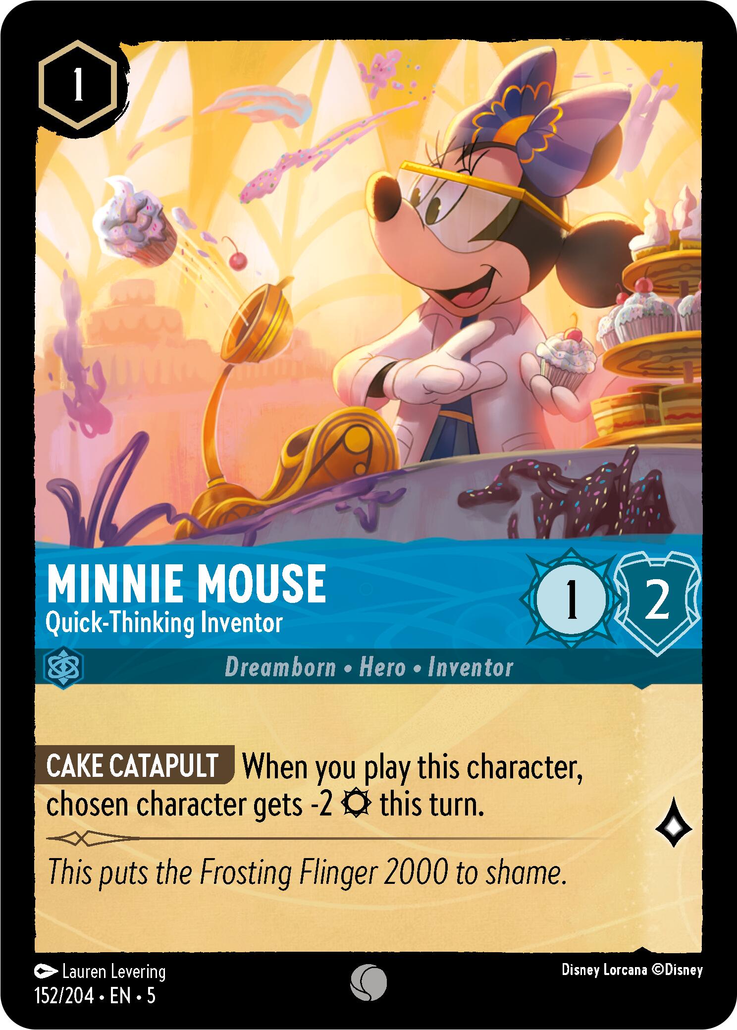 Minnie Mouse - Quick-Thinking Inventor (152/204) [Shimmering Skies] | Rock City Comics