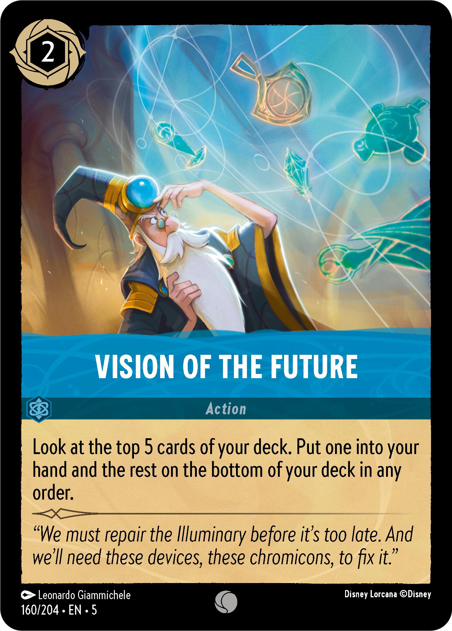 Vision of the Future (160/204) [Shimmering Skies] | Rock City Comics