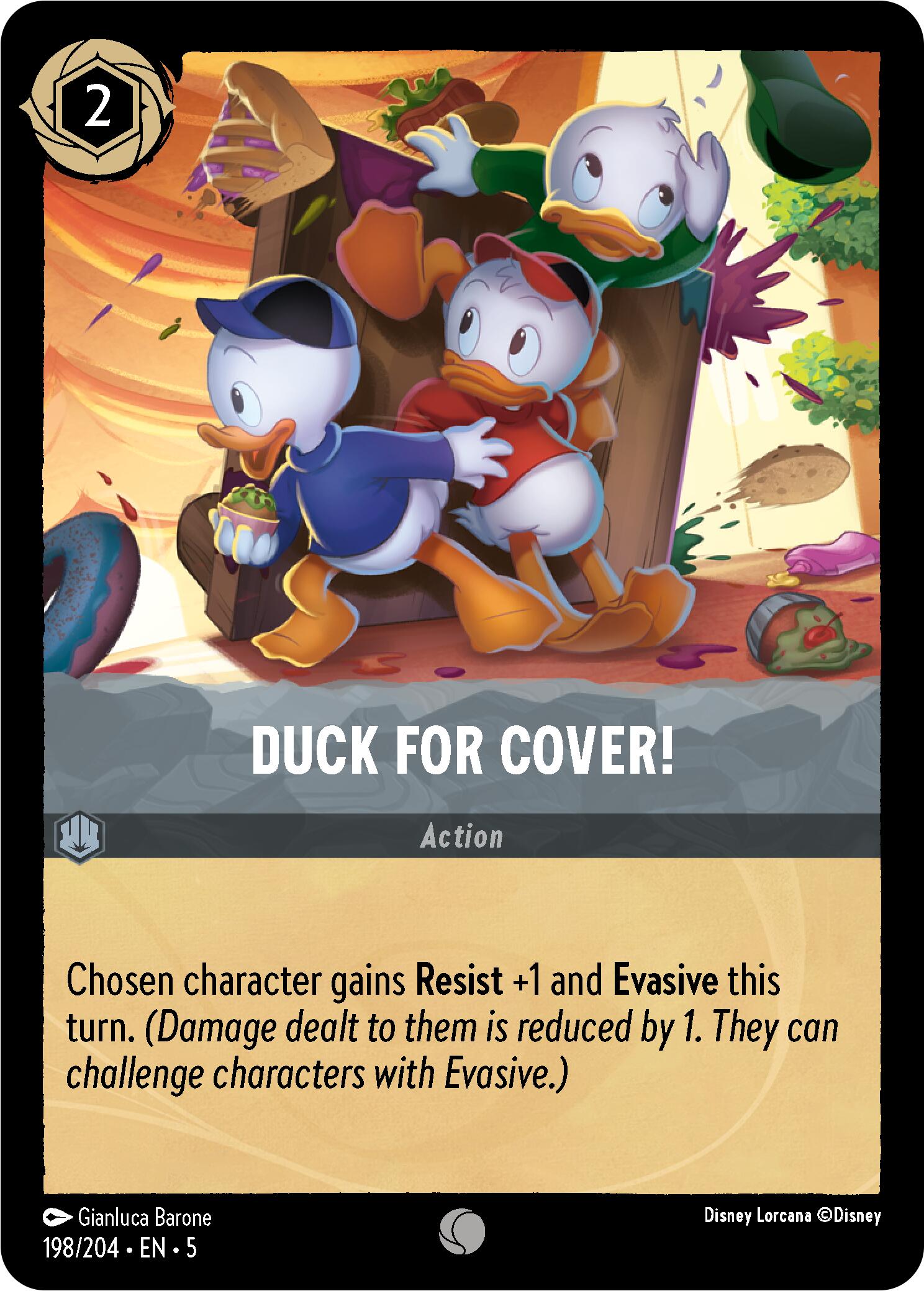 Duck for Cover! (198/204) [Shimmering Skies] | Rock City Comics