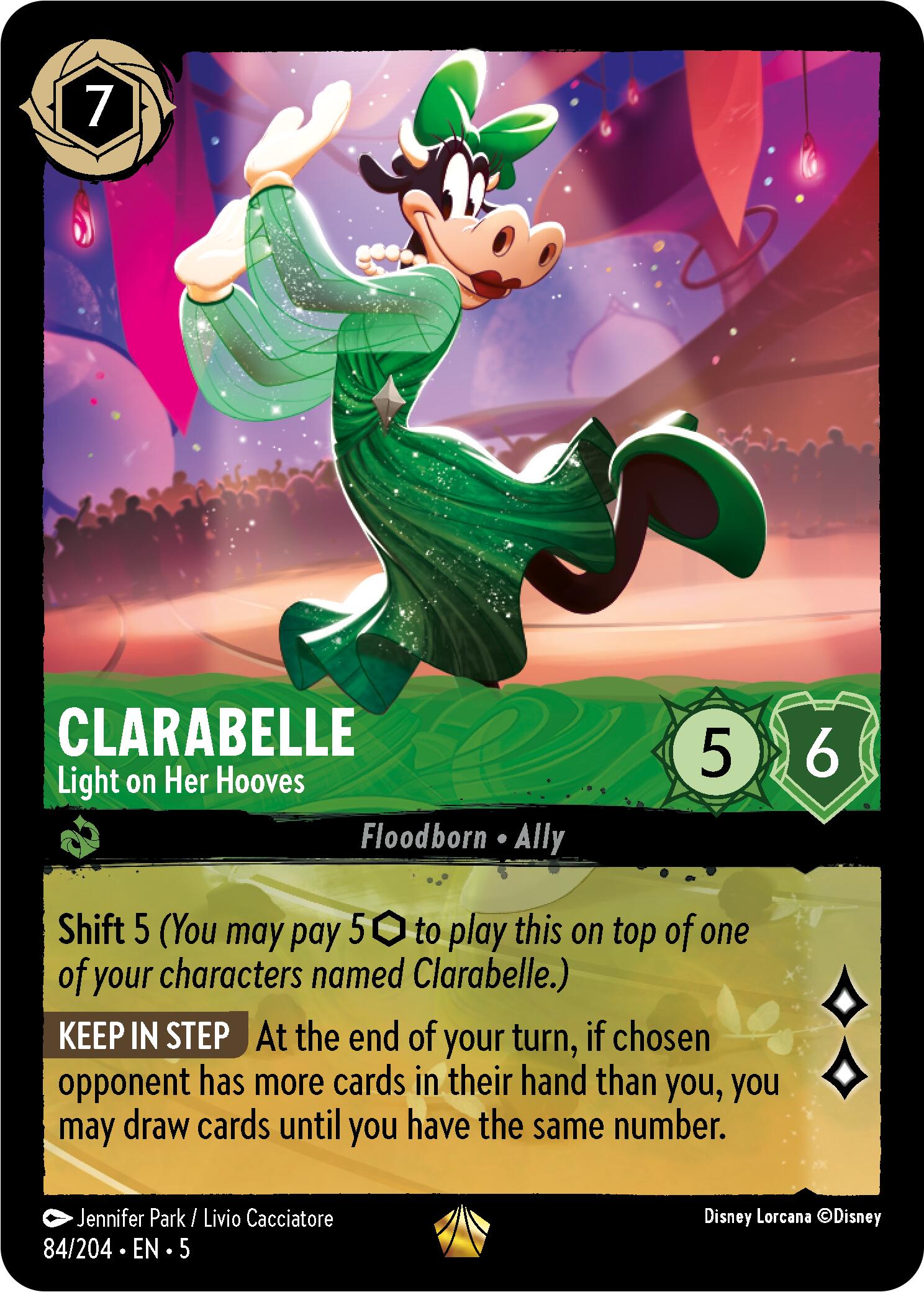 Clarabelle - Light on Her Hooves (84/204) [Shimmering Skies] | Rock City Comics