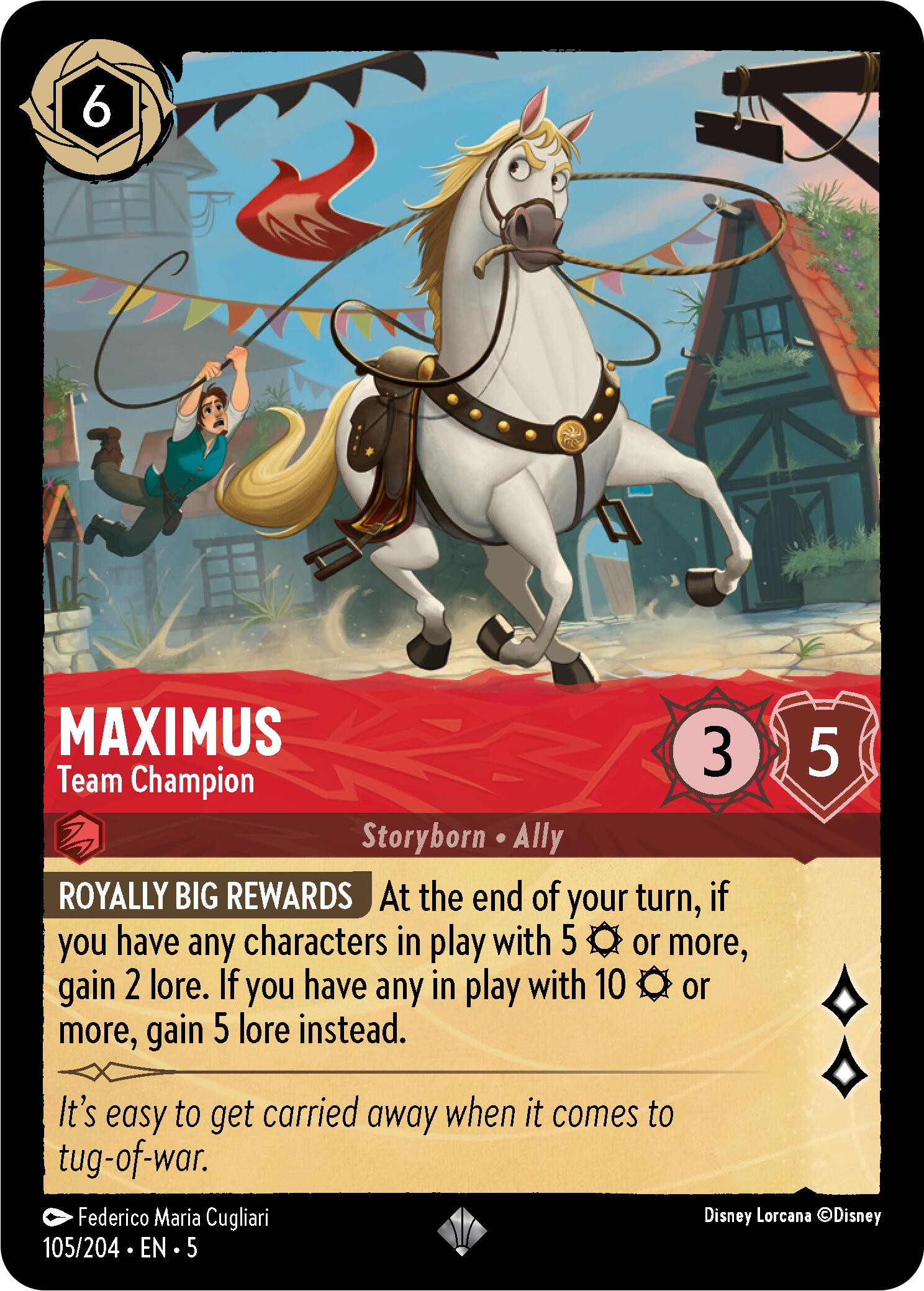Maximus - Team Champion (105/204) [Shimmering Skies] | Rock City Comics