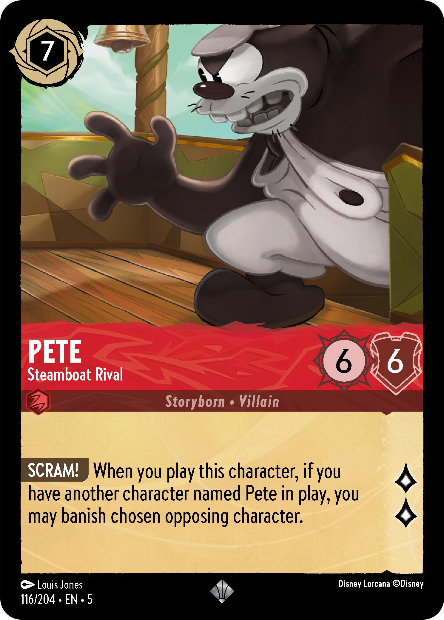Pete - Steamboat Rival (116/204) [Shimmering Skies] | Rock City Comics