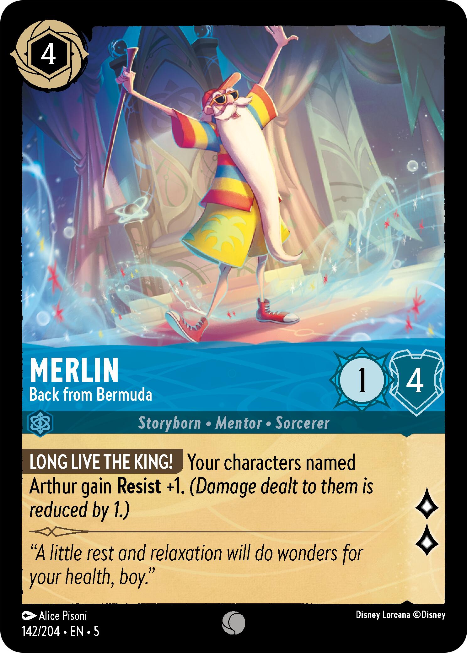 Merlin - Back from Bermuda (142/204) [Shimmering Skies] | Rock City Comics