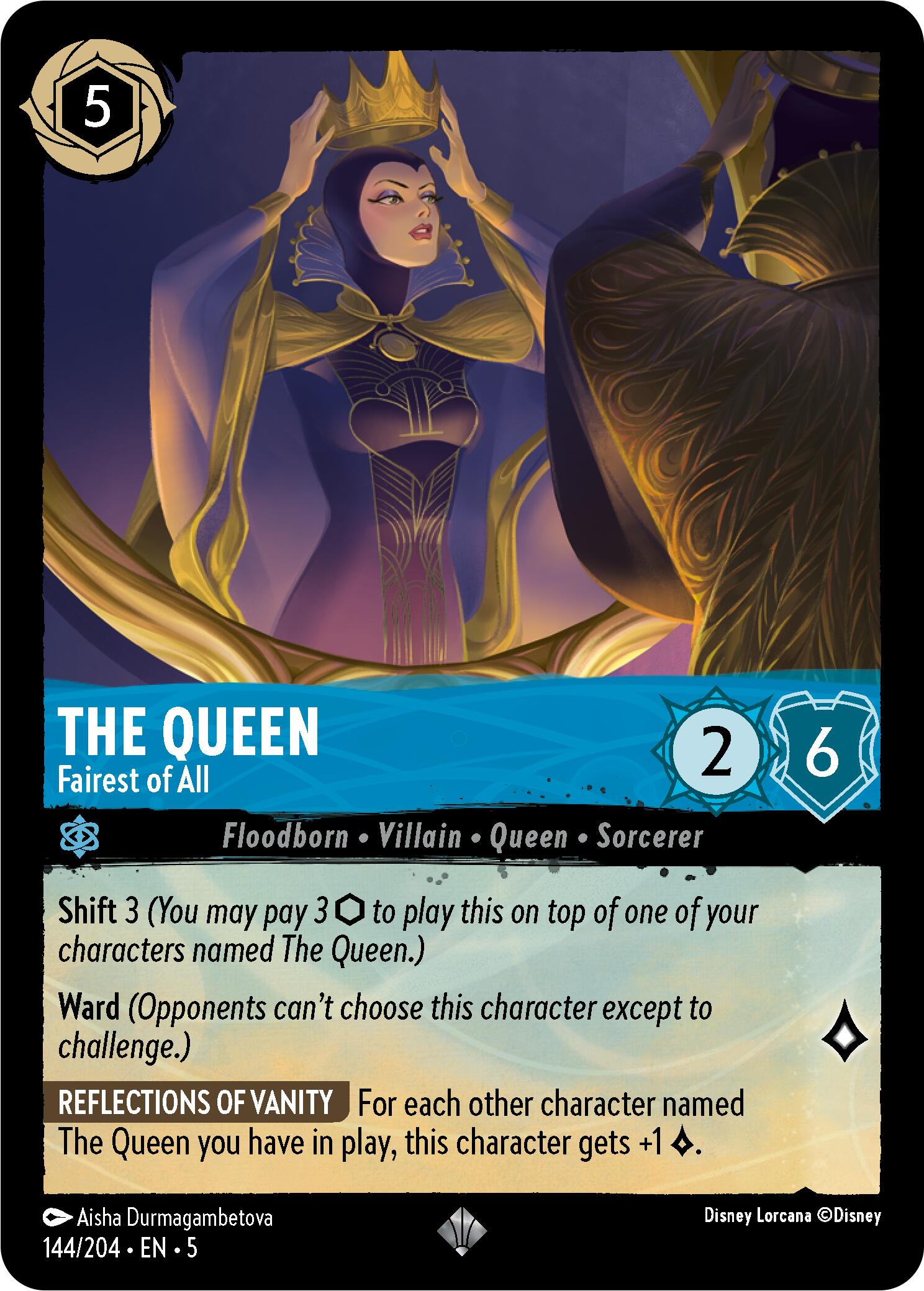 The Queen - Fairest of All (144/204) [Shimmering Skies] | Rock City Comics