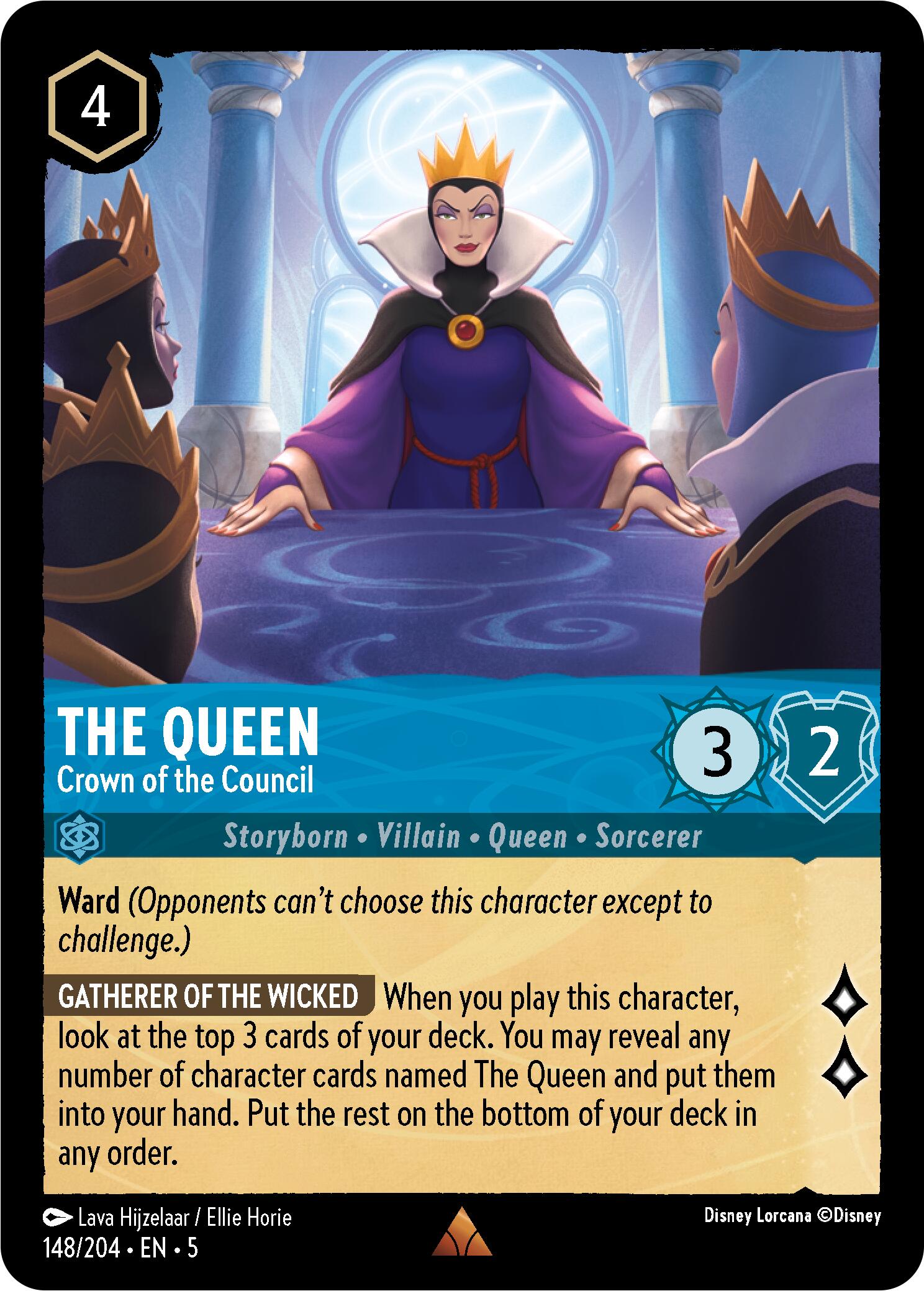 The Queen - Crown of the Council (148/204) [Shimmering Skies] | Rock City Comics