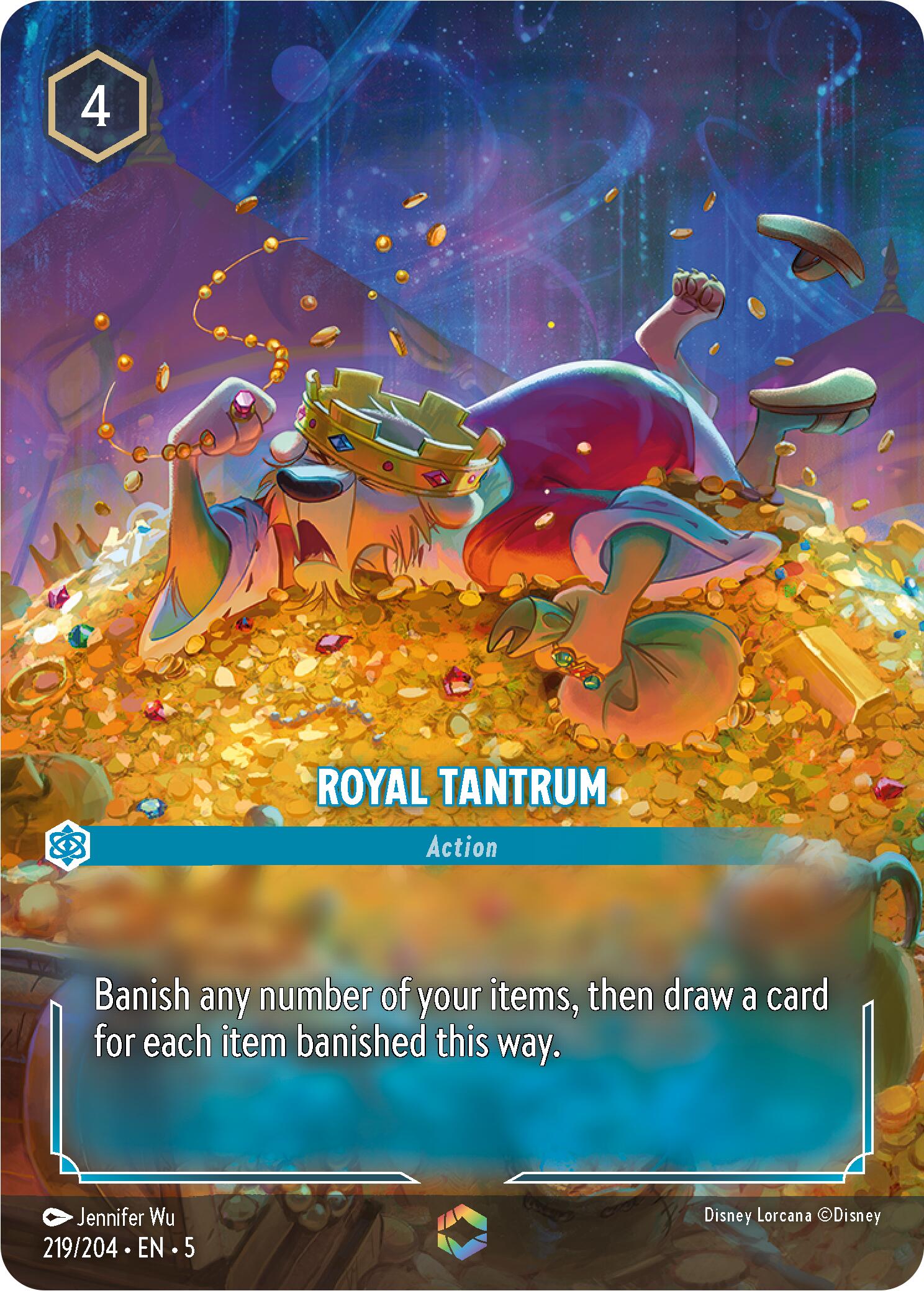 Royal Tantrum (Enchanted) (219/204) [Shimmering Skies] | Rock City Comics