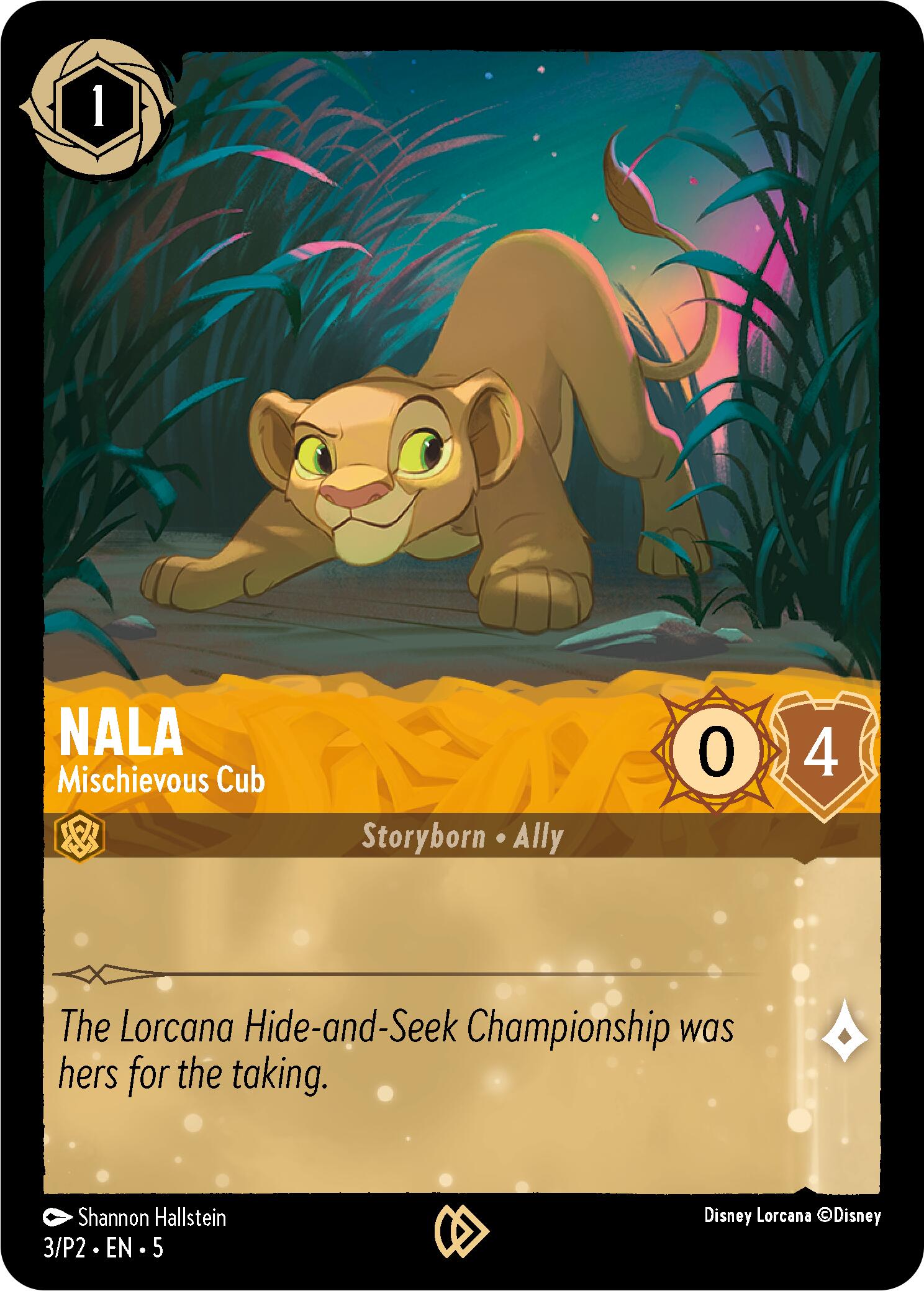 Nala - Mischievous Cub (3) [Promo Cards] | Rock City Comics