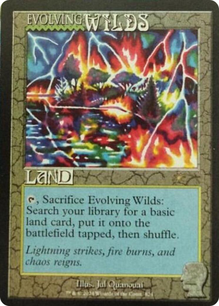 Evolving Wilds (Rainbow Foil) [Secret Lair Drop Series] | Rock City Comics