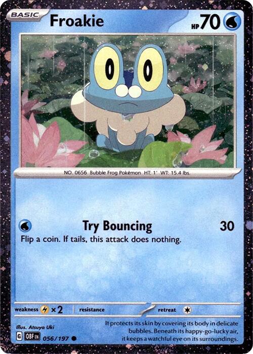 Froakie (056/197) (Cosmos Holo) [Miscellaneous Cards] | Rock City Comics