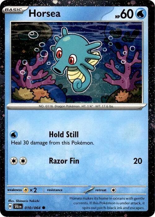 Horsea (010/064) (Cosmos Holo) [Miscellaneous Cards] | Rock City Comics