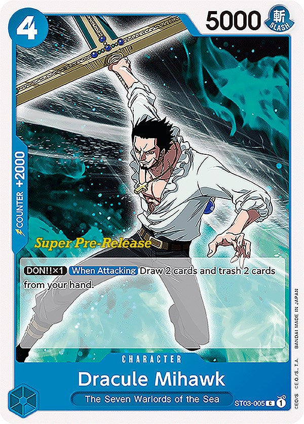 Dracule Mihawk [Super Pre-Release Starter Deck: The Seven Warlords of the Sea] | Rock City Comics