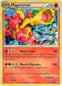 Magmortar (2/95) (Cracked Ice Holo) [HeartGold & SoulSilver: Unleashed] | Rock City Comics