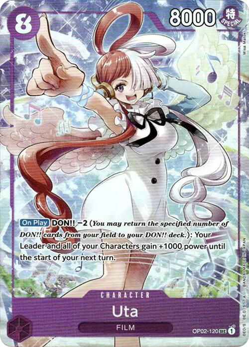 Uta (OP02-120) (Premium Card Collection -Uta-) [One Piece Promotion Cards] | Rock City Comics