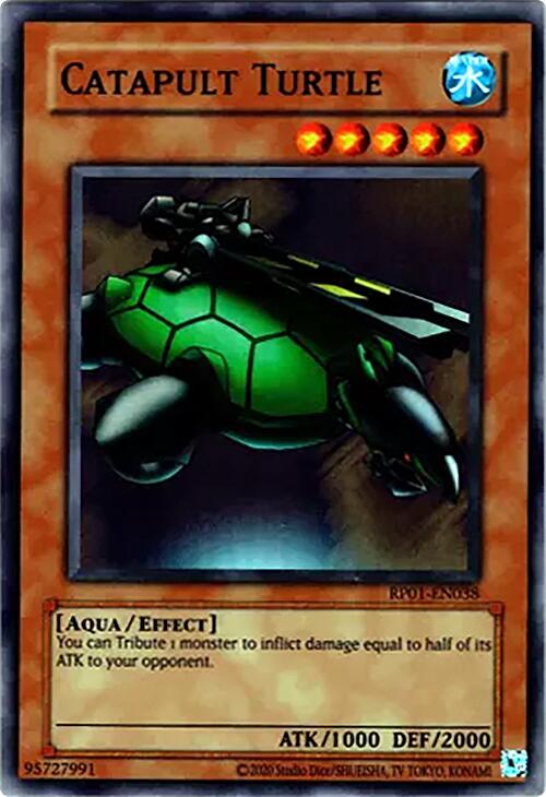 Catapult Turtle [RP01-EN038] Super Rare | Rock City Comics