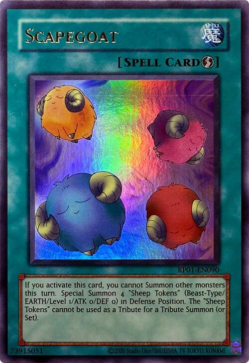 Scapegoat [RP01-EN090] Ultra Rare | Rock City Comics