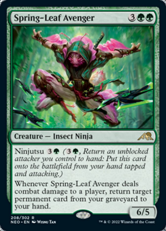 Spring-Leaf Avenger [Kamigawa: Neon Dynasty] | Rock City Comics