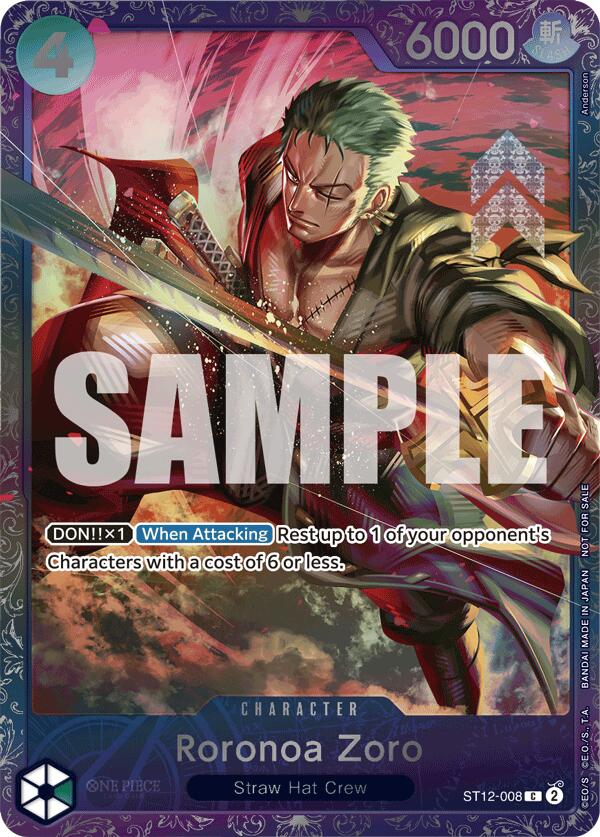 Roronoa Zoro (Treasure Cup 2024) [One Piece Promotion Cards] | Rock City Comics