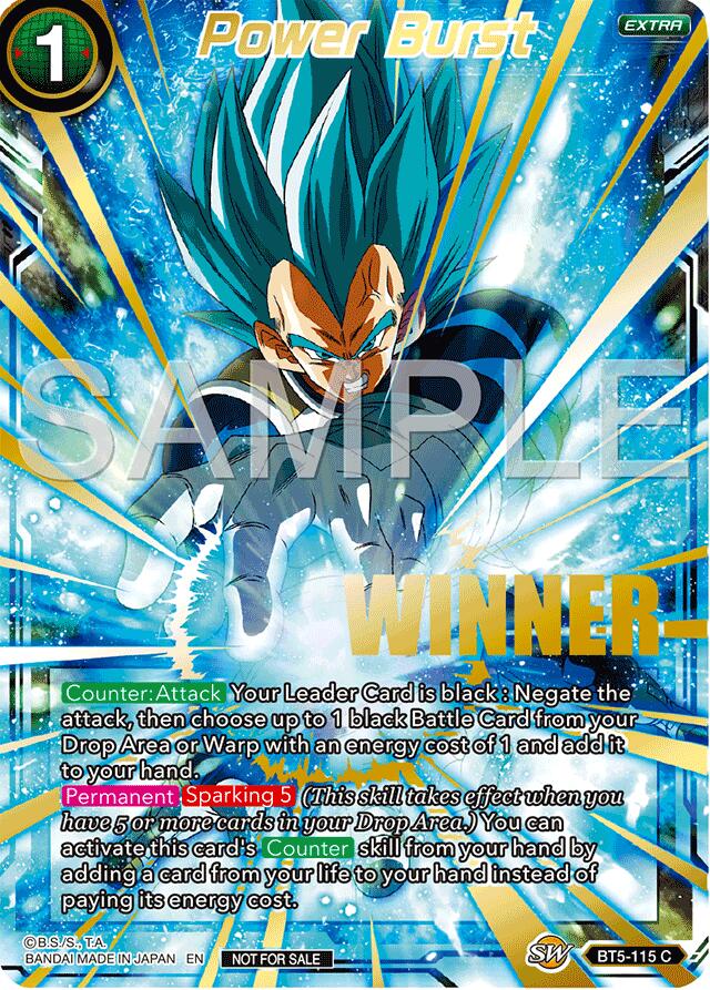 Power Burst (Masters Cup 2024) (Winner Gold Stamped) (BT5-115) [Promotion Cards] | Rock City Comics