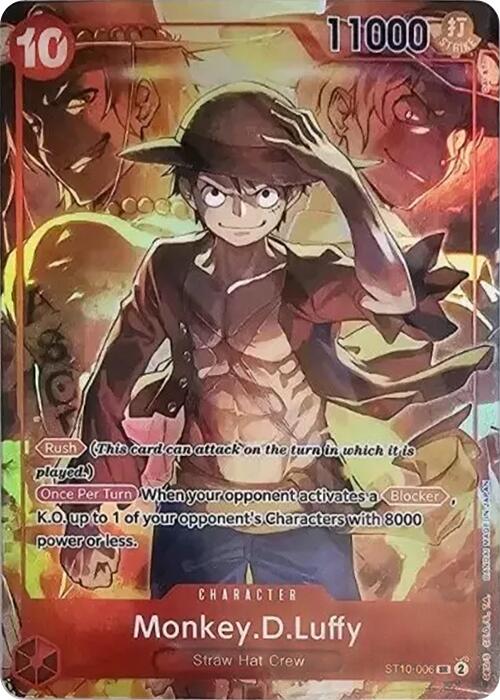 Monkey.D.Luffy (Treasure Booster Set) [One Piece Promotion Cards] | Rock City Comics