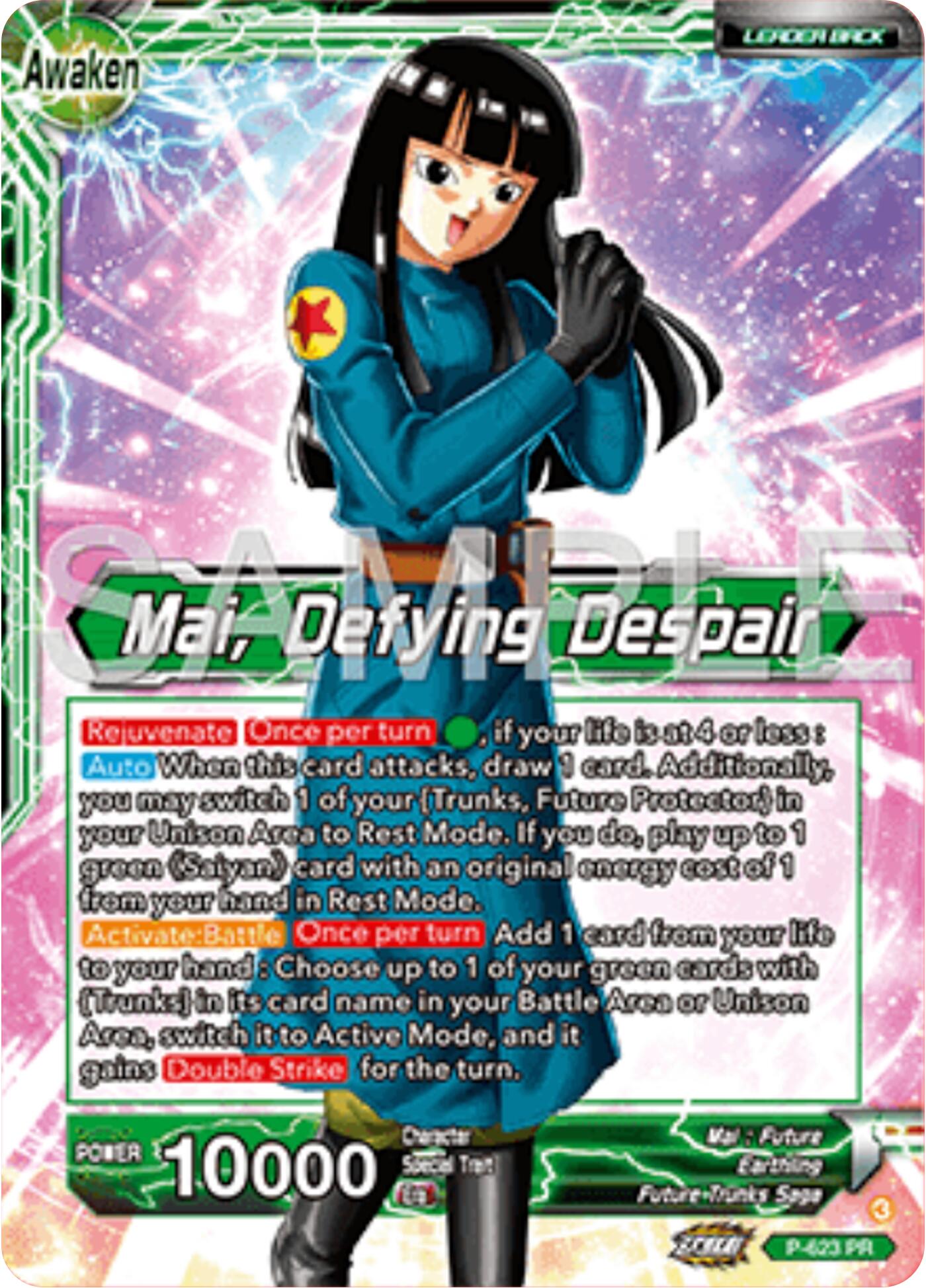 Mai // Mai, Defying Despair (Gold Stamped) (P-623) [Promotion Cards] | Rock City Comics