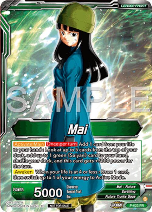 Mai // Mai, Defying Despair (Gold Stamped) (P-623) [Promotion Cards] | Rock City Comics