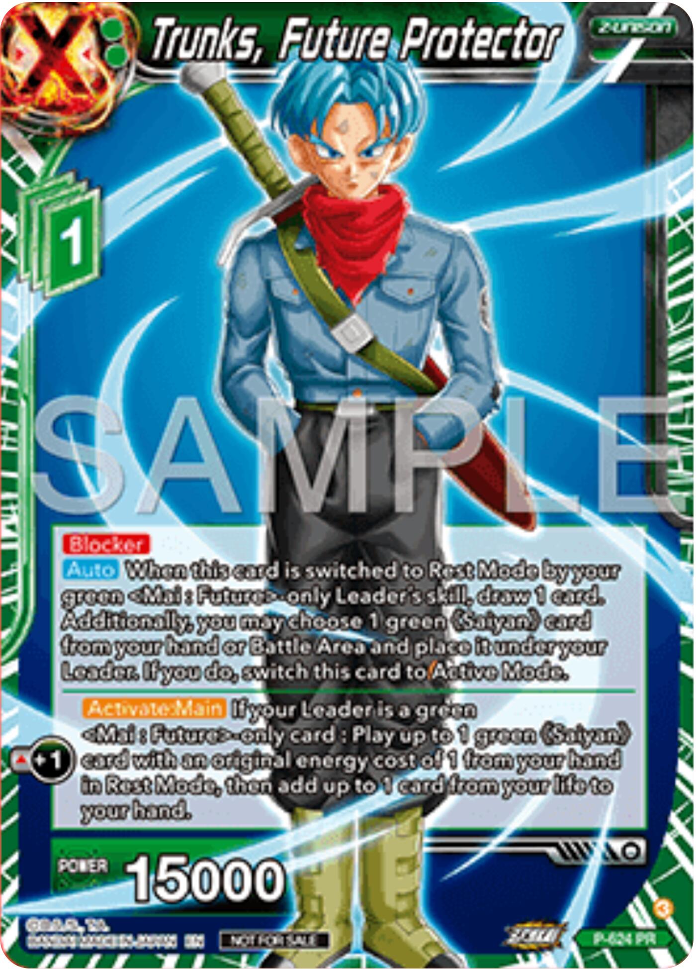 Trunks, Future Protector (P-424) [Promotion Cards] | Rock City Comics