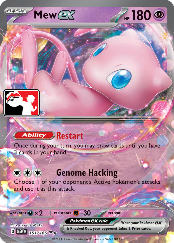 Mew ex (151/165) [Prize Pack Series Five] | Rock City Comics