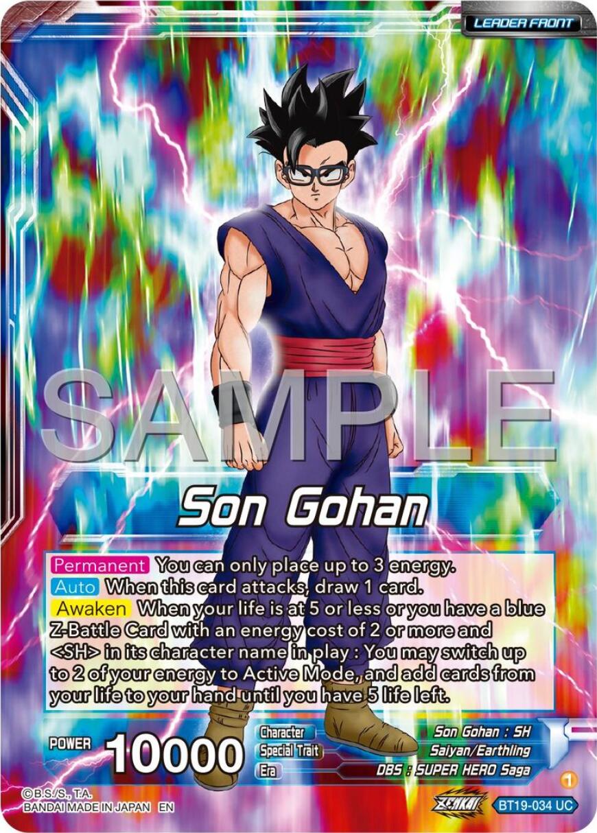 Son Gohan // Son Gohan, Former Glory Regained (BT19-034) [Premium 7th Anniversary Box 2024] | Rock City Comics