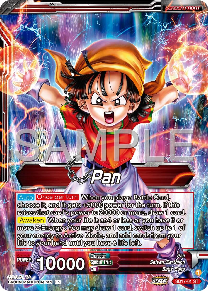 Pan // Pan, Ready to Fight Returns (SD17-01) [Premium 7th Anniversary Box 2024] | Rock City Comics