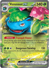 Venusaur ex (001/142) [Scarlet & Violet: Stellar Crown] | Rock City Comics